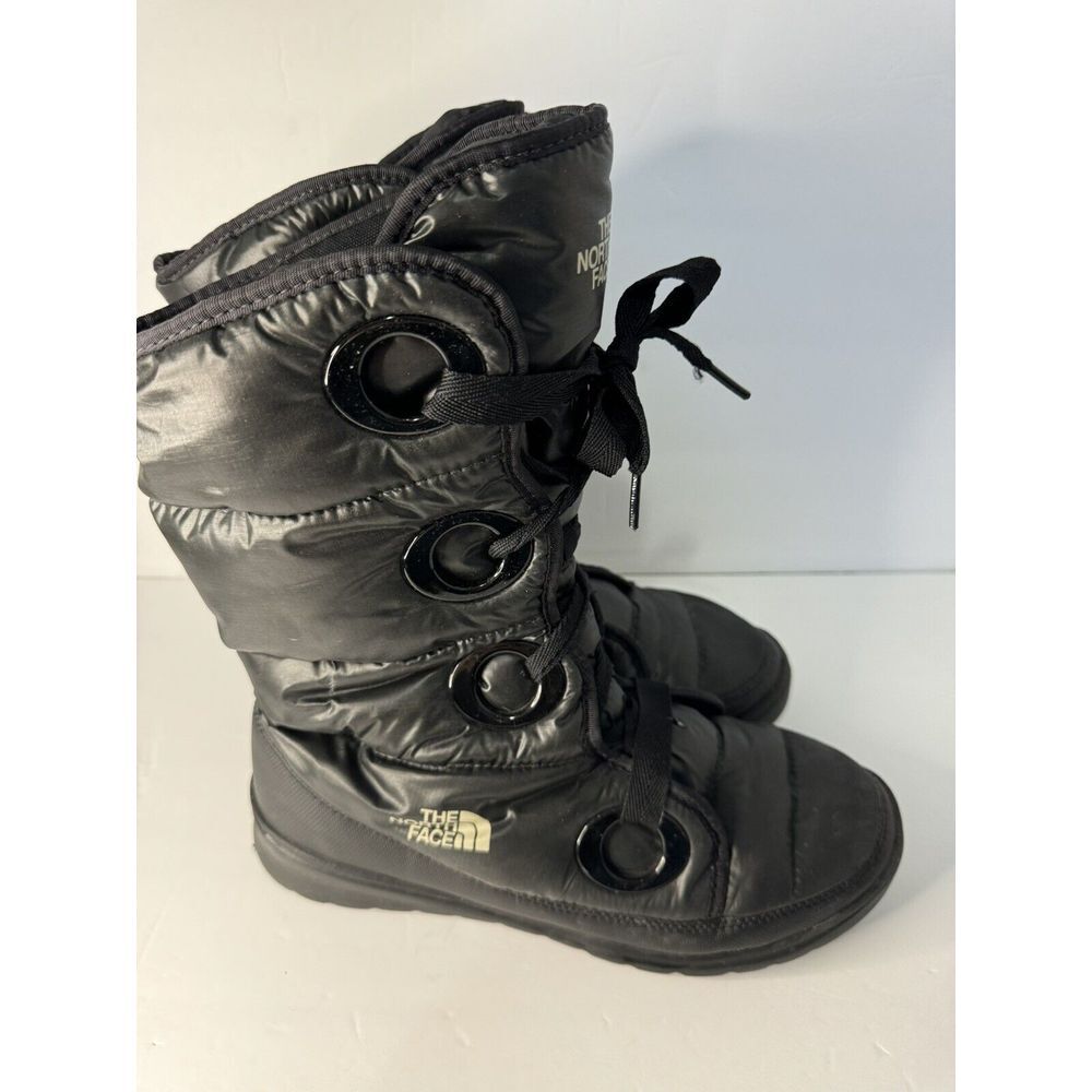 The North Face Black Puffer Sneaker Shoes Size Womens Size 11 Mens 9.5 Goose